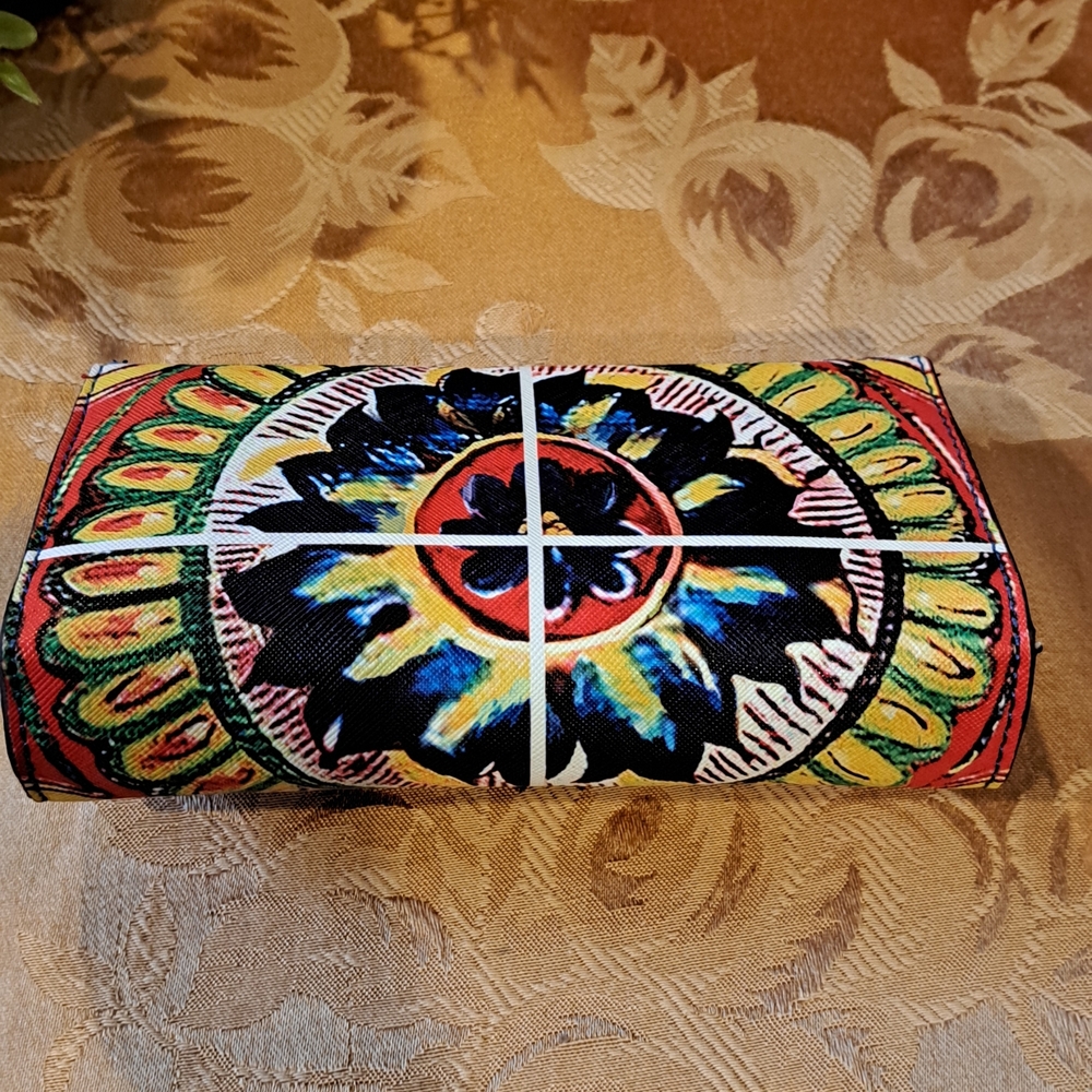 Vibrant Multicolor Patterned Women's Shoulder Bag - image 8